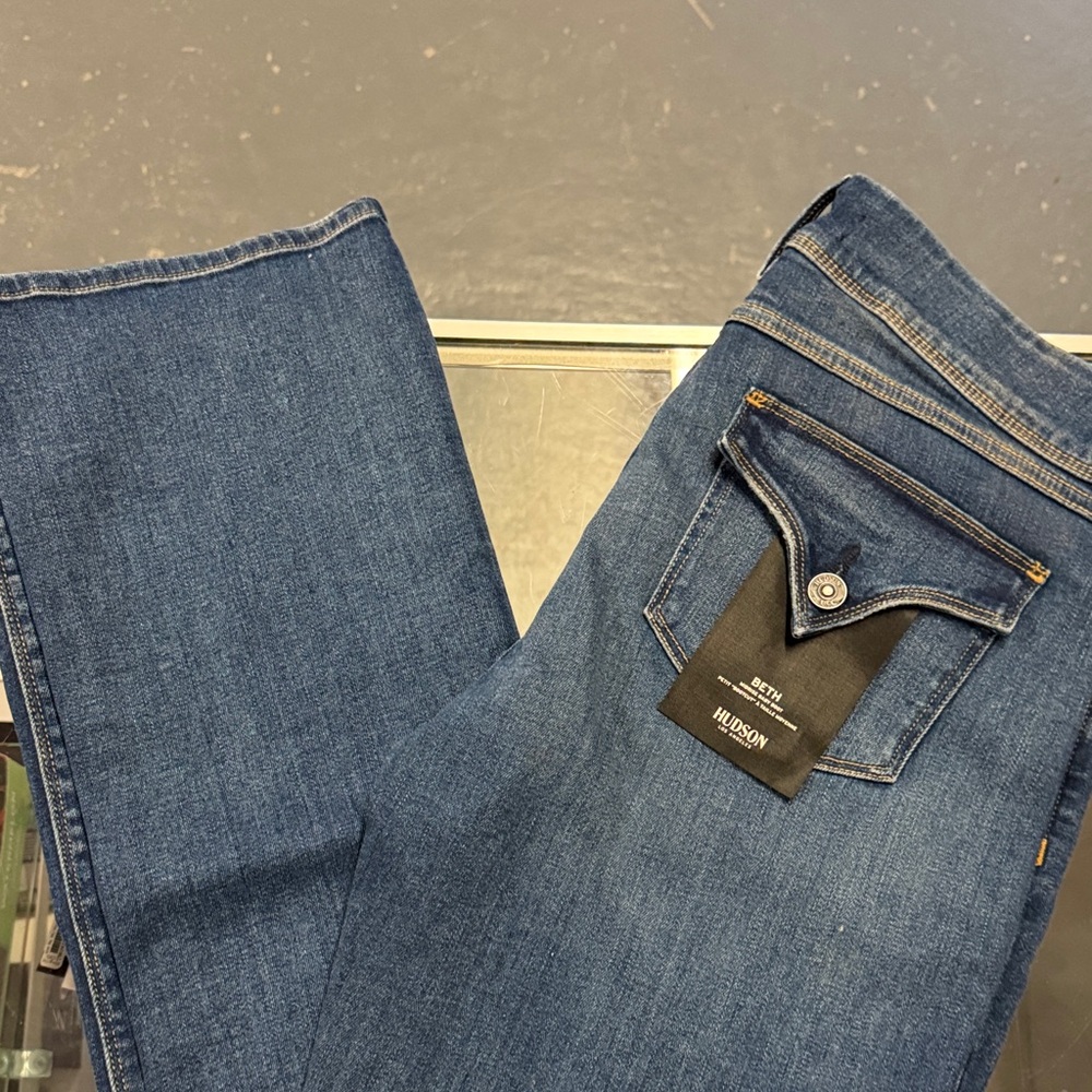 Bootcut Blue Denim Jeans- Size 31